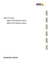 Axis P1354 Manual de usuario