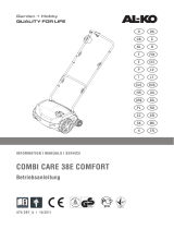 AL-KO Electric Lawn Rake / Scarifier Combi Care 38 E Comfort Manual de usuario