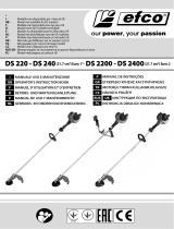 Efco DS 2400 S El manual del propietario