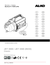 AL-KO Gartenpumpe Jet 3000 Classic Manual de usuario