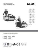 AL-KO HWA 1300 F , 5000 L/h, Manual de usuario