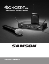 Samson Technologies Concert 288 Manual de usuario