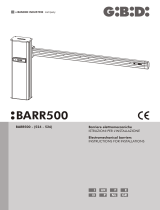 GiBiDi BARR500 El manual del propietario