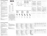 SICK W100 Instrucciones de operación