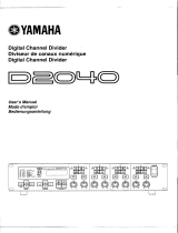 Yamaha D2040 El manual del propietario