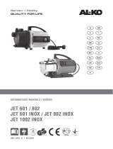 AL-KO JET 601 INOX Manual de usuario