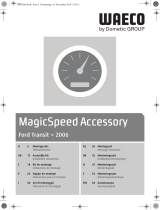 Waeco MagicSpeed Accessory for Ford Transit <2006 Guía de instalación