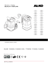AL-KO SUB 12000 DS Manual de usuario
