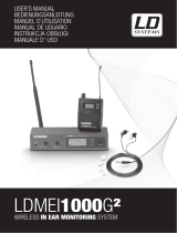 LD Sys­tems MEI 1000 G2 BUNDLE Manual de usuario