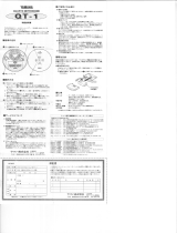 Yamaha QT-1 El manual del propietario