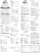 Yamaha TD-1 El manual del propietario