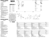 SICK WSE4SL-3 Through-beam photoelectric sensor Instrucciones de operación