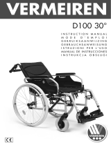Vermeiren D100 30° Manual de usuario