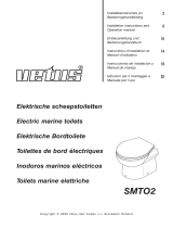 Vetus Electric marine toilet type SMTO(2) Guía de instalación