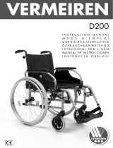 Vermeiren D200 30° Manual de usuario