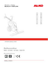 AL-KO Slåtterbalk BM 660 III Assembly Manual