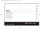Solid State Logic Sigma Delta Guía de instalación