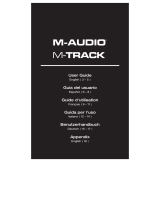 Avid M-TRACK plus Manual de usuario