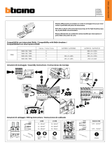 Bticino G47XCM125 Instrucciones de operación