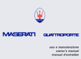 Maserati QUATTROPORTE El manual del propietario