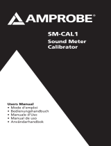 Amprobe SM-CAL1 Sound Meter Calibrator Manual de usuario