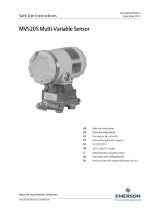 Remote Automation Solutions MVS205 Multi-Variable Sensor Instrucciones de operación