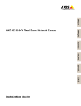 Axis Q3505-V Manual de usuario