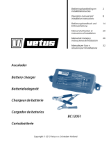 Vetus Battery charger type BC12051 Guía de instalación
