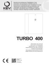 Key Gates TURBO  400 Guía del usuario