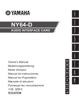 Yamaha NY64-D El manual del propietario