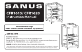 Sanus CFR1620 Guía de instalación