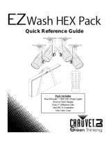 CHAUVET DJ EZwash Hex Pack Guia de referencia