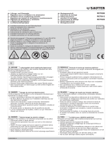 sauter RDT808, 815, 828 Assembly Instructions