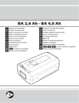 Oleo-Mac Batteria BA 4 Ah El manual del propietario