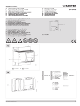 sauter EY-OP 840 Assembly Instructions