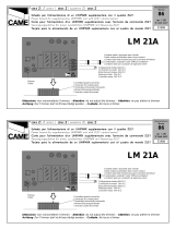CAME LM21A El manual del propietario