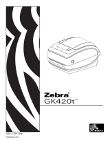 Zebra GK420t Guía de inicio rápido