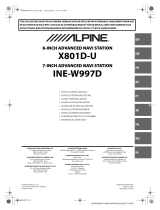 Alpine INE-W INE-W997D Manual de usuario