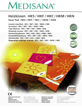 Medisana Heat pad HKS El manual del propietario