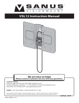 Sanus VSL12 Guía de instalación