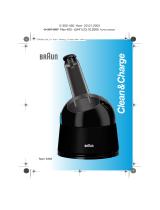 Braun Clean&Charge Manual de usuario