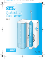 Braun Oral-B OxyJet MD 17 Manual de usuario