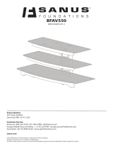 Sanus BFAV550 El manual del propietario