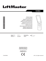 Chamberlain LiftMaster 747EV El manual del propietario