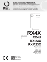 Key Gates RX4U Guía del usuario
