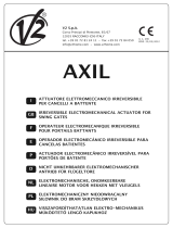 V2 Elettronica V2 Axil El manual del propietario