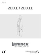 Beninca ZEDL/ZEDLE Guía del usuario