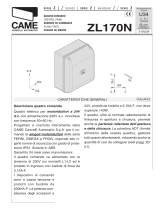 CAME ZL170N El manual del propietario