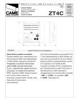 CAME ZT4C El manual del propietario