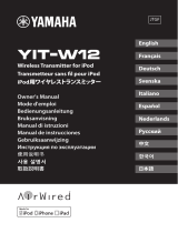 Yamaha AirWired YIT-W12 El manual del propietario